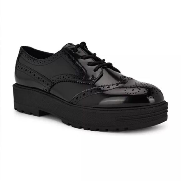 Nine West | Resttin Wingtip Platform Oxfords - Picture 1 of 8